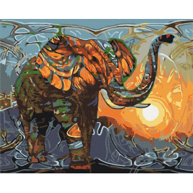 Картина за номерами BrushMe "Сонце в зеніті" 40х50см BS52239