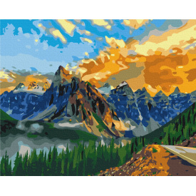 Картина за номерами BrushMe "Гірський пейзаж" 40х50см BS27152