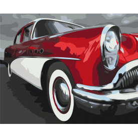 Картина за номерами BrushMe "Ретро швидкість" 40х50см BS52686