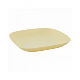 Тарелка большая Алеана 250х250х30 мм Бежевая