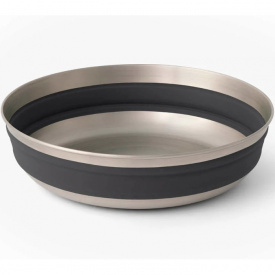 Миска складная Sea to Summit Detour Stainless Steel Collapsible Bowl L Черно-серый (STS ACK039011-060105)