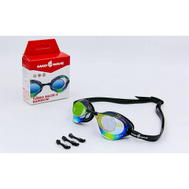 Очки для плавания стартовые MadWave TURBO RACER II RAINBOW M045806 Фиолетовый