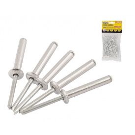 Сліпі алюмінієві заклепки 4,8*14,48 мм 50 шт MASTERTOOL GM (20-0660)