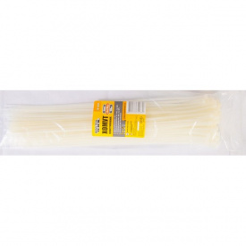 Хомут MASTERTOOL GM 3,6*370 мм білий 100 шт (20-1810)