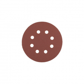 Коло шліфувальне на липучці MASTERTOOL GM з 8 отворами 125 мм зерно 150 5 шт (08-2515-H)