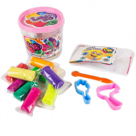 Набор теста для лепки Для милых девочек TM Lovin'Do 21007 10 цветов в ведре