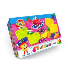 Креативна творчість "Тісто для ліплення "MASTER DO" Дачник Danko Toys TMD-18-01U з формочками