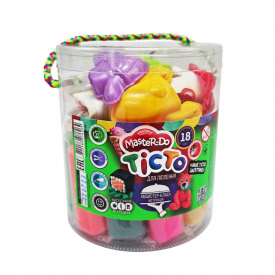 Креативна творчість "Тісто для ліплення "Master Do" Danko Toys TMD-01-05 18 кольорів
