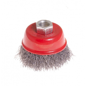Щітка торцева з рифленого дроту D 65 М14 MASTERTOOL GM (19-7206)