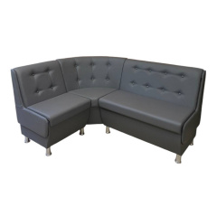 Кухонний куточок OnyxLounge (131 × 171 см, флай 2233, сірий) Охтирка