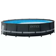 Каркасный бассейн Intex 26326 ULTRA XTR 488х122 см с песочным фильтром, лестницей и тентом