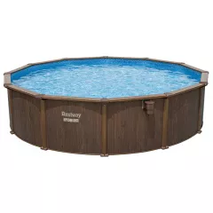 Збірний басейн Bestway Hydrium 561CS (549х130 см) з піщаним фільтром, драбиною та тентом Суми
