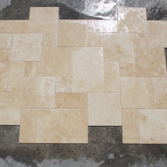 Travertine Травертин Light Brushed Сколотый Край 1,2 см Pattern Set Кременчук