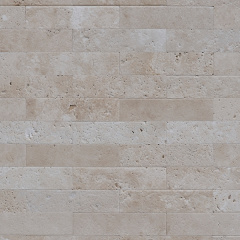 Travertine Плитка из травертина для фасада Light Brushed Standart 10 FL Буча