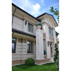 Travertine Фасадный Травертин LIGHT BRUSHED standard 1,2*30,5*61 см Иршава