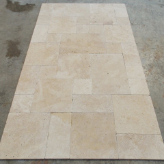 Travertine Травертин Light Tumbled Premium 1.2 см Pattern Set Фастов
