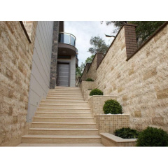 Travertine Травертин колотый Light Split Face Standart 10*FL Шостка