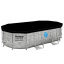 Каркасний басейн Bestway Ротанг 56714 427х250х100 см з картриджним фільтром сходами і захисним тентом Луцьк