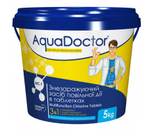 Багатокомпонентний хлор AquaDoctor MC-T 5 кг (таблетки по 200 г)