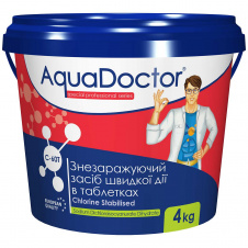 Шок Хлор AquaDoctor C-60T 4 кг в таблетках