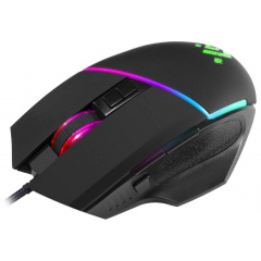 Миша Defender Warfame GM-880L RGB 8 кнопок 12800 dpi Чорний (52880) Харків