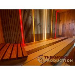 Сауна с чаном на дровах или электрическим спа бассейном от Thermowood Production Краматорськ