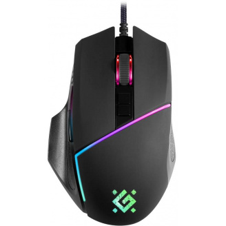 Миша Defender Warfame GM-880L RGB 8 кнопок 12800 dpi Чорний (52880)