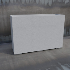 Клумба бетонная Лацио 79x120x36 см, уличная садовая Гранит