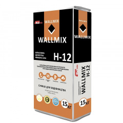 Шпаклевка фасадная финишная белая WALLMIX H-12 15 кг Каменец-Подольский