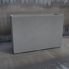 Клумба бетонная Лацио 79x120x36 см, уличная садовая Софиевская Борщаговка