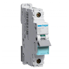 Электроавтомат NDN116 (1p,D,16А) Hager Костопіль