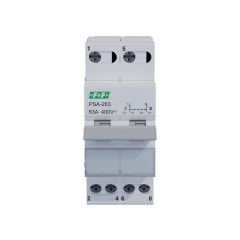 Переключатель сеть-генератор F&F PSA-263, 63A, 1-0-2 Косов