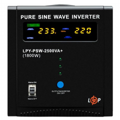 Источник бесперебойного питания LogicPower LPY-PSW-2500VA+ 1800Вт 10A/20A с правильной синусоидой 24V (LP22874) Краматорськ