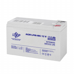 Аккумулятор мультигелевый LogicPower LPM-MG 12V - 7.5 Ah (LP6554) Бердичев