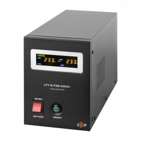 Источник бесперебойного питания LOGICPOWER LPY- B - PSW-500VA+, 5А/10А (4149)