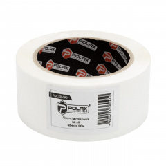 Клейкая лента Polax скотч упаковочный 45мм х 100м Белый (101-190) Вышгород
