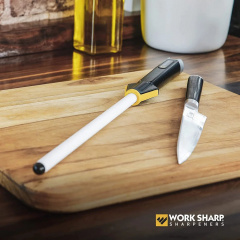 Керамічний мусат Work Sharp Ceramic Kitchen Honing Rod 23 см (WSKTNCHR-I) Ірпінь