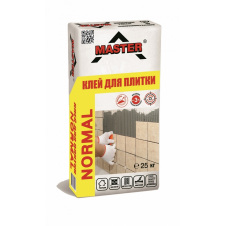 Клей для керамической плитки MASTER Normal 25 кг