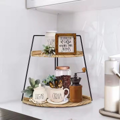 Полка угловая кухнная для специй или ванной комнаты и пренадлежностей,стойка на два яруса настольная SW00510 Бердянск