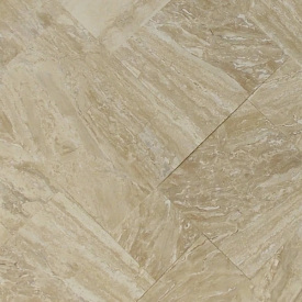 Travertine Плитка з травертину Daino Reale Filled&amp;Honed Pattern Set 1.2 см