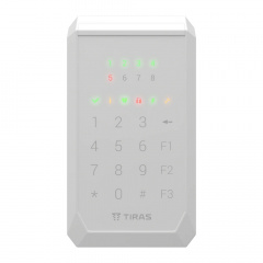 Сенсорная клавиатура Tiras Technologies K-PAD8+ (white) для управления охранной системой Orion NOVA II Львов