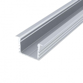 Профиль алюминиевый BIOM врезной ЛПВ12 12х16 анодированный 1м (00-00001101)