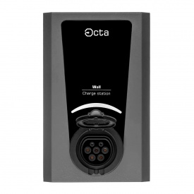 Зарядная станция для электромобиля 14 кВт 32А 1-фаза c 2-мя портами Type 1 американское авто W21 Octa Energy (W106)