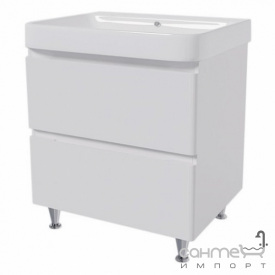Напольная тумба под раковину СанСервис Hilton 60 Zen белая