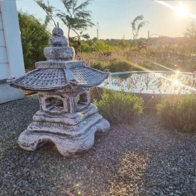 Скульптура садовая "Китайский фонарь" Гранит