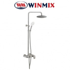 Душова колона Winmix DAR-009-J із змішувачем із нержавіючої сталі SUS304, Польща