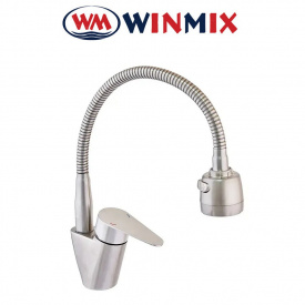 Змішувач для кухні рефлекторний Winmix ASA REFLECTOR (Chr-011) SUS304 з нержавіючої сталі, Польща.