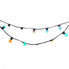 Гирлянда Белт-лайт CL50-13 230V 20*E27 13м шнур черный IP65 Feron (29885)