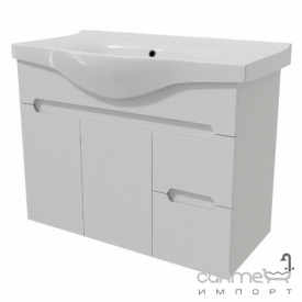 Подвесная тумба под раковину СанСервис Марокко 80 Basic белая