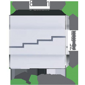 Лестничный светильник F&F LS-MWW, Maya, белый, 3100K